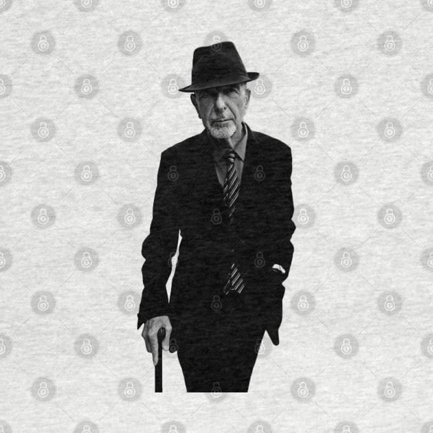 Leonard Cohen /// Vintage Style by Finainung